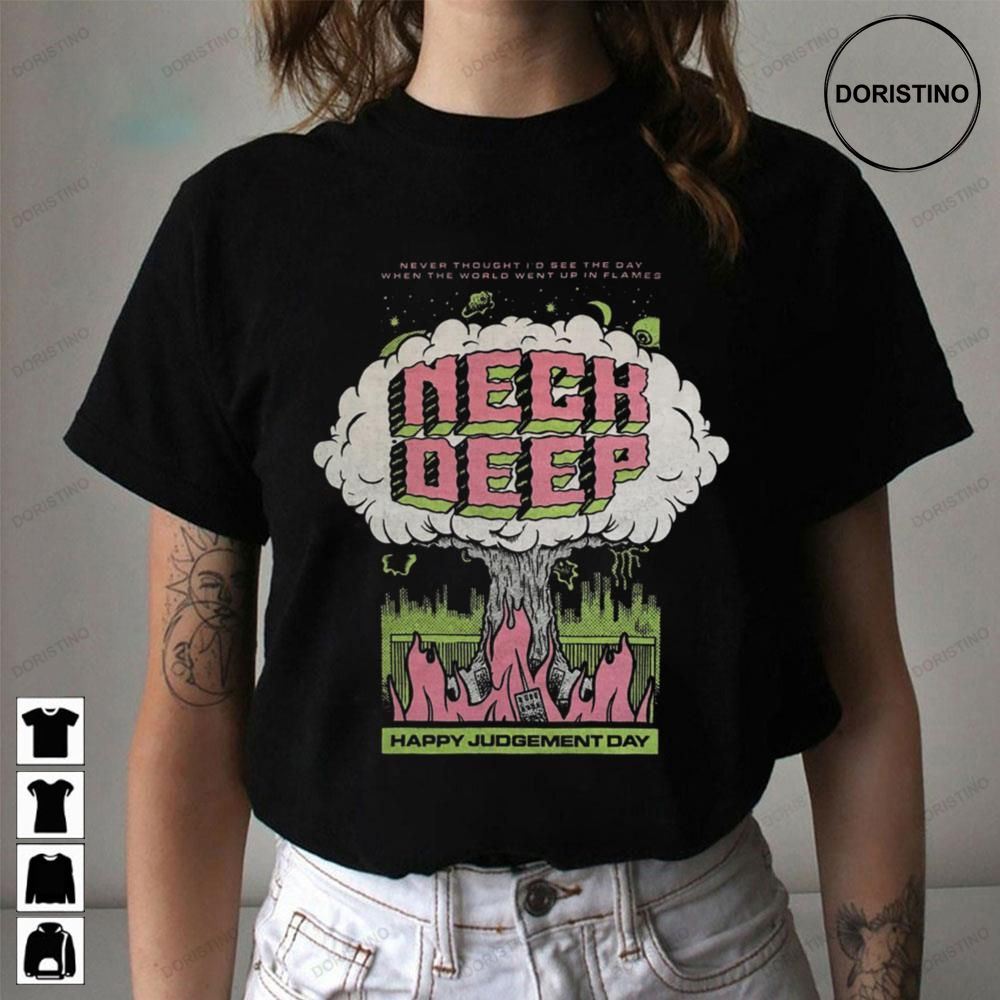 Neck Deep Happy Judgement Day Trending Style